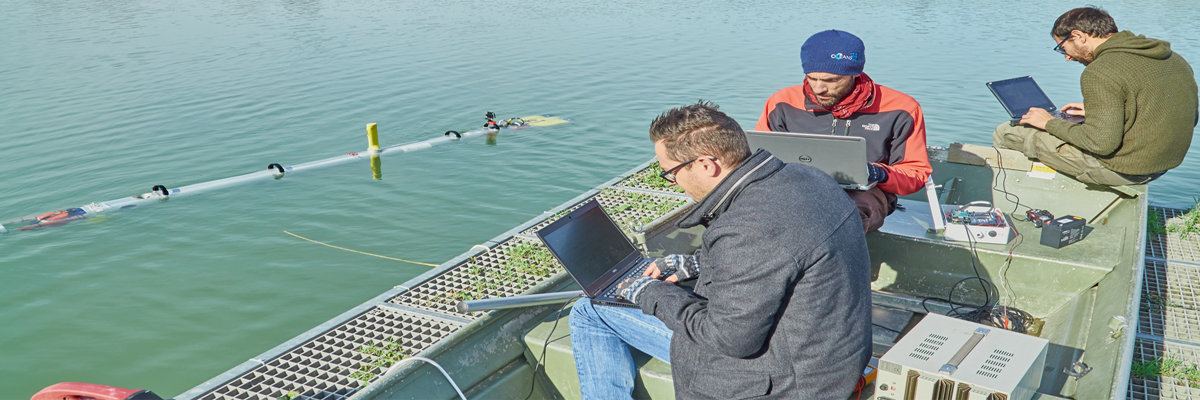 Sapienza and University of Florence teams at work